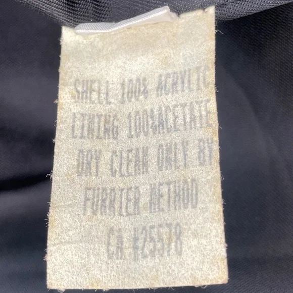 Vintage 80s/90s Donnybrook Oversized Plush Faux Fur Coat - Black - Picture 12 of 13